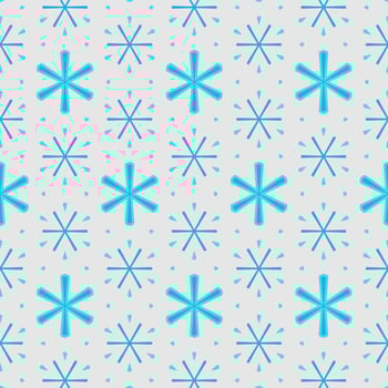 abstract snowflake pattern vector