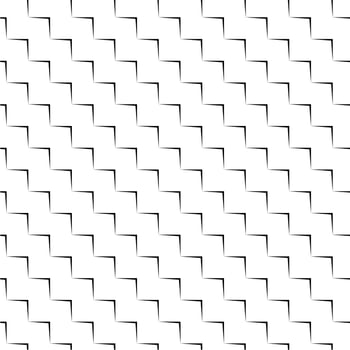 Seamless Sharp Lines Motifs Pattern. Contemporary Decoration for Interior, Exterior, Carpet, Textile, Garment, Cloth, Silk, Tile, Plastic, Paper, Wrapping, Wallpaper, Background, Ect. Vector