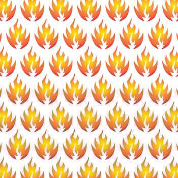 Fire in sporty style, abstract seamless pattern for your design. Vector fire seamless background for web pages, wallpaper, packaging.