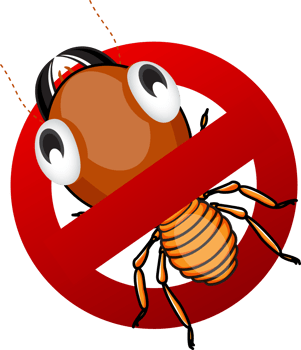 Cute cartoon termite png