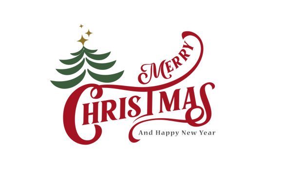 Merry christmas and Happy new year png