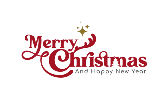 Merry christmas and Happy new year png