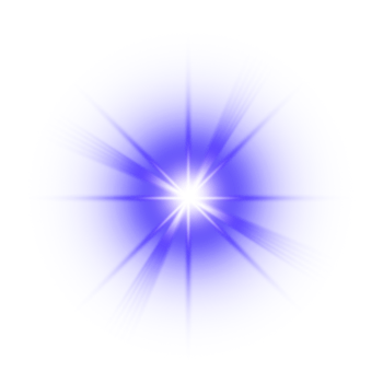 Digital glowing light effect png
