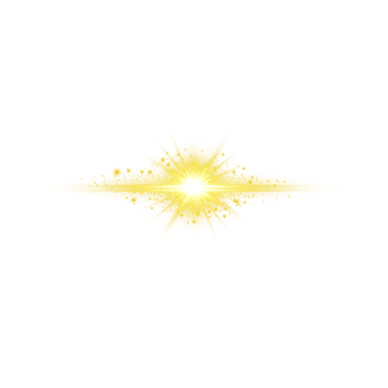 Digital glowing light effect png
