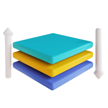 3d illustration layer design png