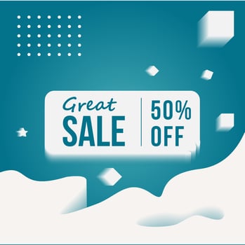 Vector illustration sale banner template design, Big sales special offer. end of season party background