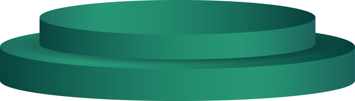 Elegant Green Plain Podium 2 Stage Perfect For Element Design Advertising or Social Media Promotion png