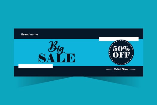 Fashion Sale Facebook Cover vector