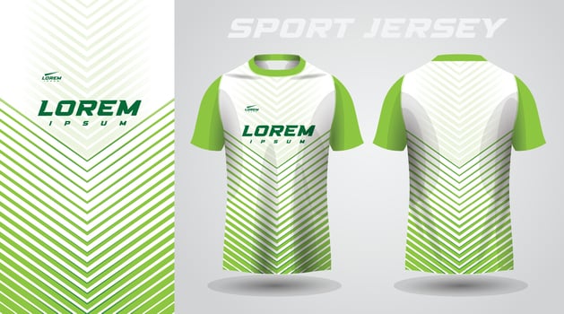 shirt sport jersey design vector