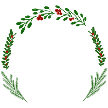 Christmas Wreath decoration png