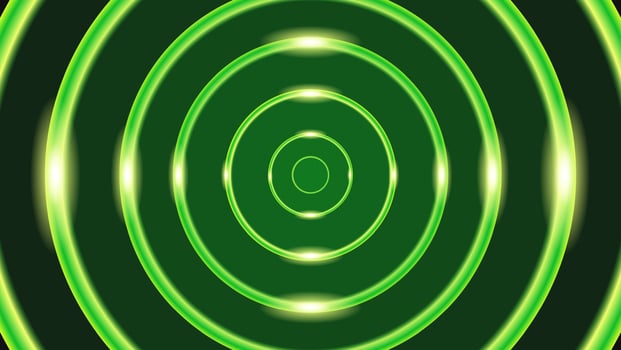 green background banner with a luxurious style glowing green circle, suitable for brochures, flyers, banners, promotions, advertisements, and others vector