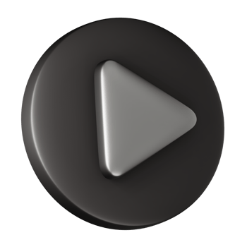 3d play button png