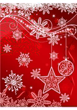 Christmas holiday background vector