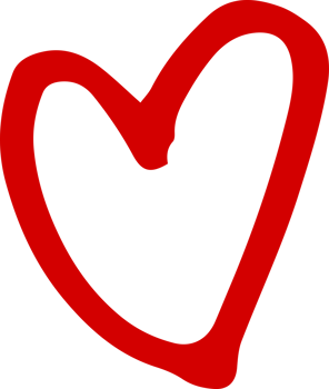 cute love icon in marker illustration style png