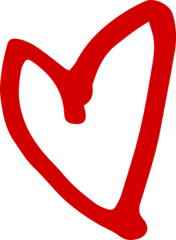 cute love icon in marker illustration style png
