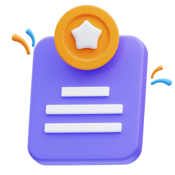 3d rendering of the best marketing rating icon illustration png