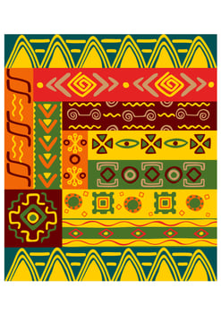 Ethnic patterns and ornaments vector