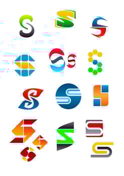 Alphabet letter S vector