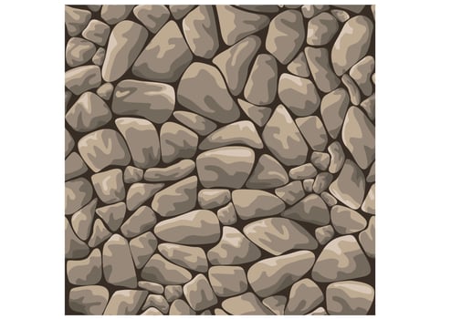 Stone seamless background vector