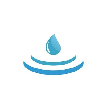 Water Logo Design Vector