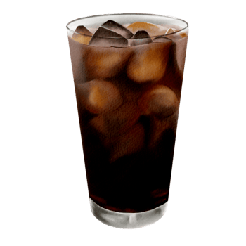 Iced Coffee Watercolor set png