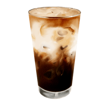 Iced Coffee Watercolor set png