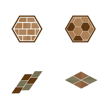 Brick wall icon vector illustration design