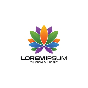 colorfuel logo icon business vector