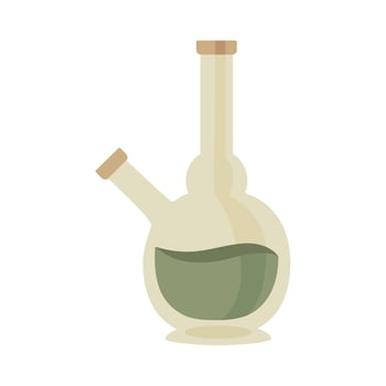 bong for smoking vector