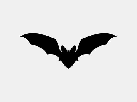 bat vector silhouette