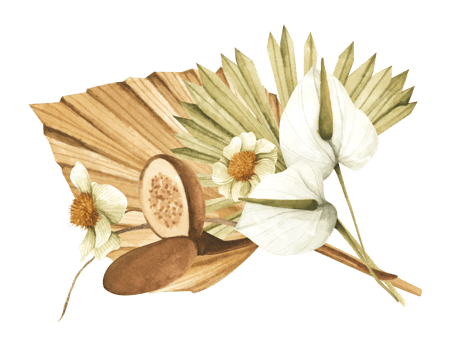 Watercolor floral frame bouquets of autumn leaves. png