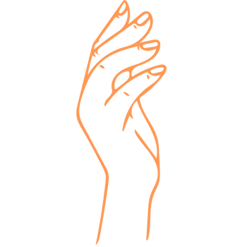 Fingers Line Art png