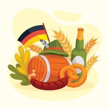 Oktoberfest Beer Festival vector