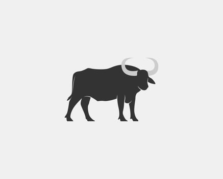 buffalo vector silhouette