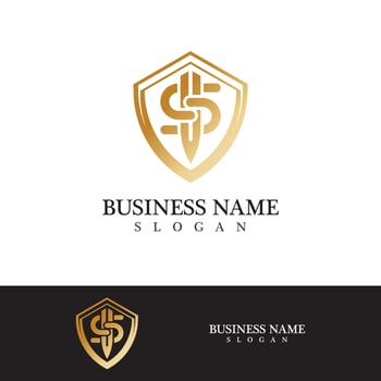 Business corporate S letter logo vector
