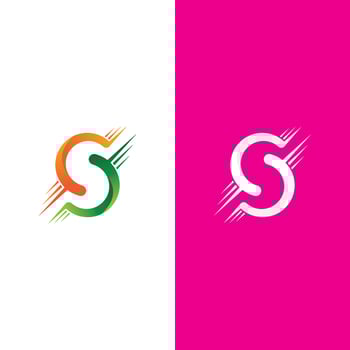 Business corporate S letter logo vector