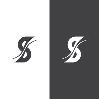 Business corporate S letter logo vector