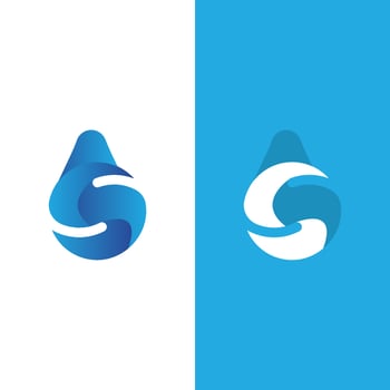 Business corporate S letter logo vector