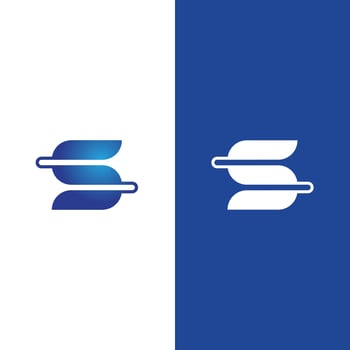 Business corporate S letter logo vector
