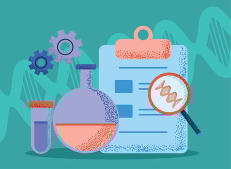 analyzing molecule DNA vector