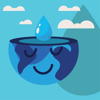 world water day vector