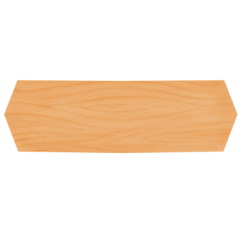 Decorative Watercolor Wooden Board Free Shape Number 5 png