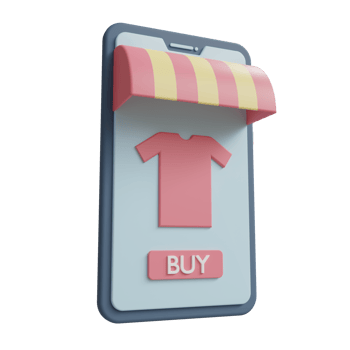 ecommerce 3d icon illustration png
