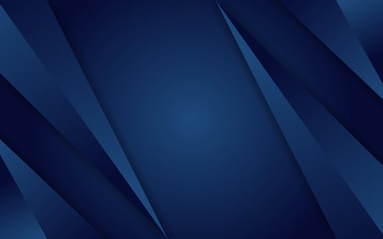 Modern navy blue with triangle shape background vector