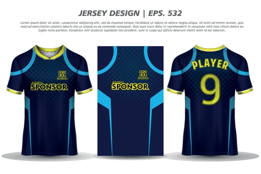 Jersey design sublimation t shirt Premium geometric pattern Incredible Vector collection for Soccer football racing cycling gaming motocross sports