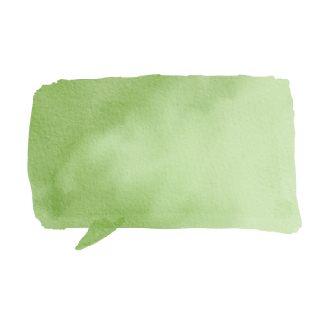 watercolor painted bubble png