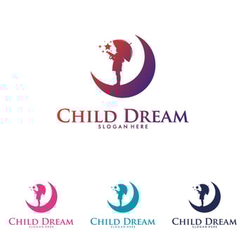 Reaching Stars Logo Design Template vector