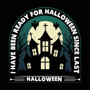 halloweeen t shirt design vector