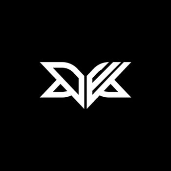 DW letter logo creative design with vector graphic, DW simple and modern logo.