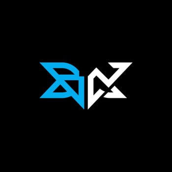 BZ letter logo creative design with vector graphic, BZ simple and modern logo.